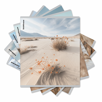 Тетрадь общая ученическая ErichKrause Pasifico, 48 листов, клетка, матовая ламинация_MIX-PACK