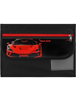 Папка для труда КРАСНОЕ АВТО (ПТР-1049) ткань, 325х245мм