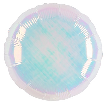 Шар (18''/46 см) Круг, (надув воздухом), Жемчужный, Хамелеон, 1 шт. в уп.