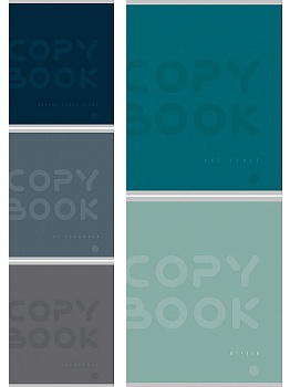 Тетрадь КЛЕТКА 48л.ОДНОТОННЫЕ ДИЗАЙНЫ - 3 (48-2121) цветная мелованная обложка