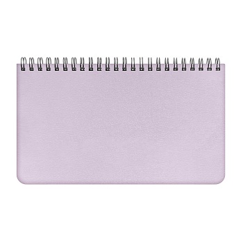 Планинг недатированный ESCALADA, 190х110 мм, 68 л., арт. 70756/ 20 БЬЯНЧИНИ СИРЕНЕВЫЙ (кожзам: твёрд