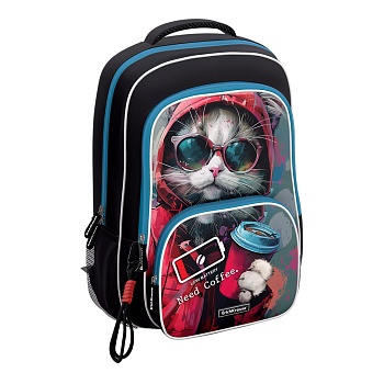 Ученический рюкзак ErichKrause ErgoLine® 20L Coffee Mania