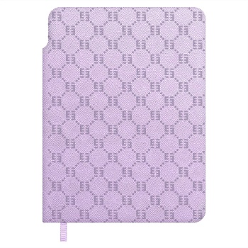 Записная книжка ESCALADA, А6, 96 л., арт. 70737/ 20 САФЬЯН СИРЕНЕВЫЙ (кожзам: 108х148 мм, мягкий пер