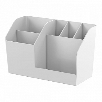 Подставка настольная пластиковая ErichKrause Submarine, Classic, белый