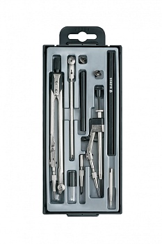 Набор чертежный из10-и предметов, футляр НЧ10-70-60