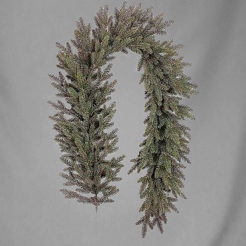 ХВОЙНАЯ ГИРЛЯНДА, DARLENS, 270Х44 СМ, PE/PVC, ЛИТАЯ, 132 ВЕТКИ DL-DRL08632