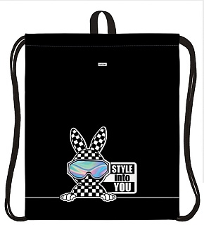 NMn_19052 Мешок для сменной обуви 41х49 см с петлей для подвеса 1 отделение  -Стиль в тебе-  в индив