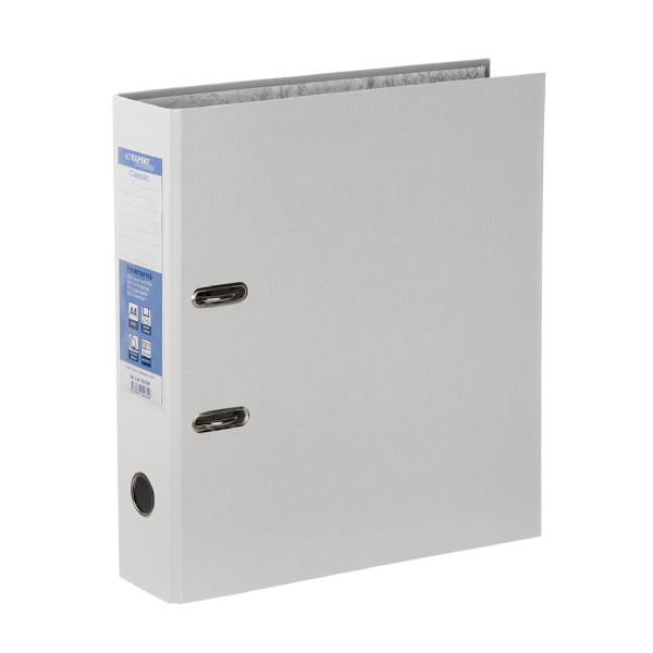 "Expert Complete"   Регистратор PVC   75 мм  .  Classic   A4   арочный механ. (разб.) белый 2516978