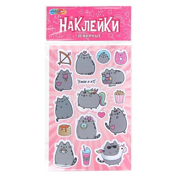 401983 Наклейки зефирные пушин MultiArt в кор.500шт