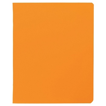 48Т5лВ1 Тетрадь 48л А5ф клетка 60-65г/кв.м на скобе ламинац.SOFT-TOUCH  Шафран