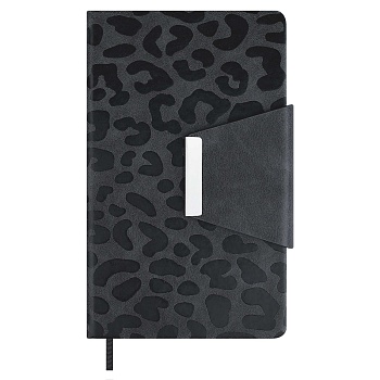 Ежедневник недатированный ESCALADA, А5, 160 л., арт. 70666/ 15 ВИНЧЕНЦО СЕРЫЙ (кожзам: 125x211 мм, т