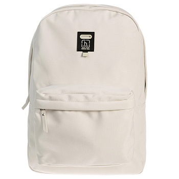 NRk_28005 Рюкзак FAVORITE -Light beige- 45х31,5х15см полиэстер 1 отделение 1 карман