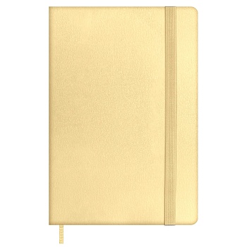 Записная книжка ESCALADA, А5, 120 л., арт. 70727/ 15 БЬЯНЧИНИ ЖЁЛТЫЙ (кожзам: 140x205 мм, твёрдый пе