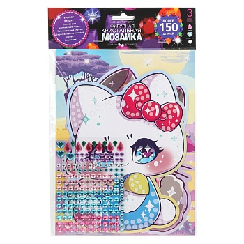 406012 Кристальная мозаика фигурная кавайные МУЛЬТИ АРТ в кор.100шт