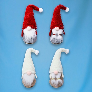 ДЕКОРАТИВНАЯ ФИГУРА, DARLENS «ДЕД МОРОЗ», 18 СМ, АССОРТИ