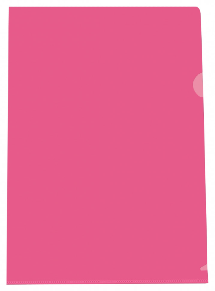 Папка-уголок " Erich Krause " Semi-Clear  Extra Light L-FILE красная 3882