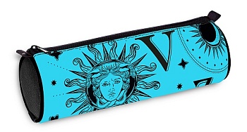 Npt_60135 Пенал-Тубус 210х70мм на молнии -В лучах солнца-  в индив.упак.