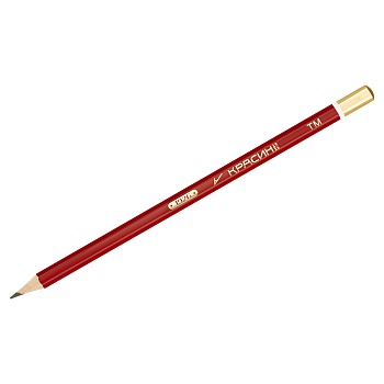 Карандаш ч/г Красин "1926" ТМ (HB),  КЕДР,  шестигранный, заточен.