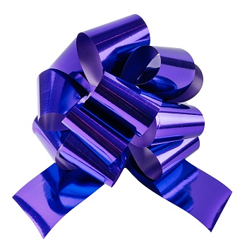 Бант Шар, Фиолетовый, Металлик, 21 см, 1 шт. в упак.