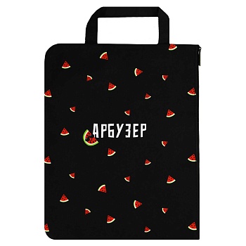 Папка для школьных тетрадей Феникс+ арт. 69314/ 24 АРБУЗЕР ( 33x25 см, 1 отделение (-я), молния, суб