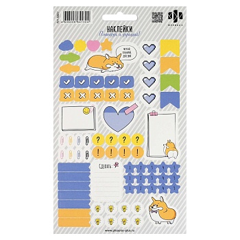 Наклейки бумажные, 120x210 мм, арт. 70877 / 100 ГЕРОИ С ХАРАКТЕРОМ (10 листов  в наборе, размер лист