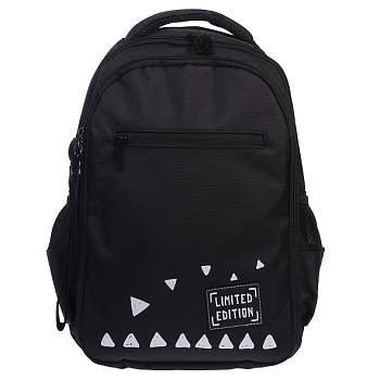 NRk_03064 Рюкзак BASIC STYLE -Limited edition- 41х30х15 см полиэстер светоотраж. 2 отделения 3 карма