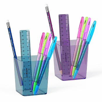 Подставка настольная пластиковая ErichKrause® Base, Standard, ассорти из 2 цветов