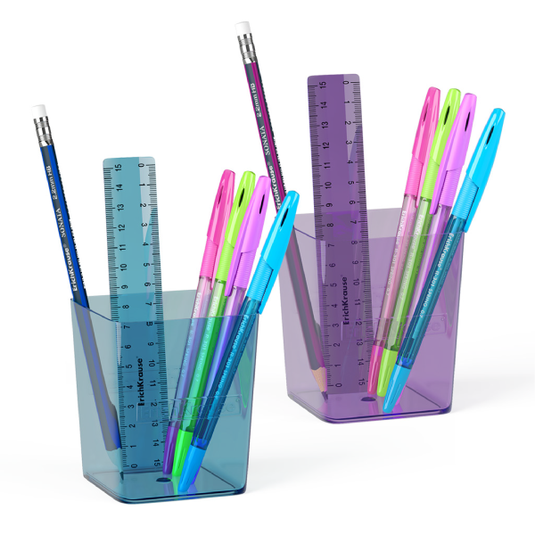 Подставка настольная пластиковая ErichKrause® Base, Standard, ассорти из 2 цветов