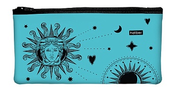 NPk_63215 Пенал 205х110мм на молнии мягкий -В лучах солнца-  в индив.упак.