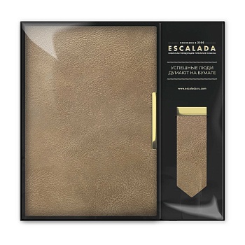 Ежедневник недатированный + закладка д/книг (набор подарочный) ESCALADA, А5, 120 л., арт. 70564/ 10 