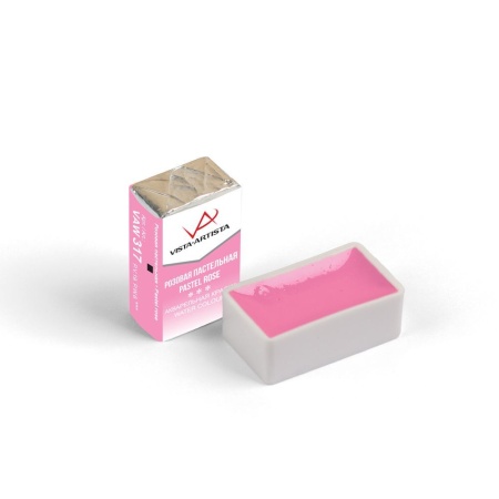 Краска акварель "VISTA-ARTISTA"   художественная, кювета   VAW   2.5 мл 317 розовая пастельная
