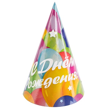 Колпаки, Воздушные шары, 6 шт. в упак.