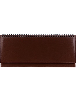 ПЛАНИНГ 56 л. недатир. SELECTION - CHOCO (56-5072) греб,кожзам (коричневый), золотист срез 300х130мм